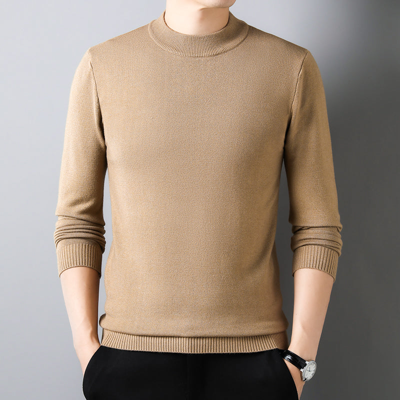Knitwear Sweater for Autumn/Winter with Mock Neck