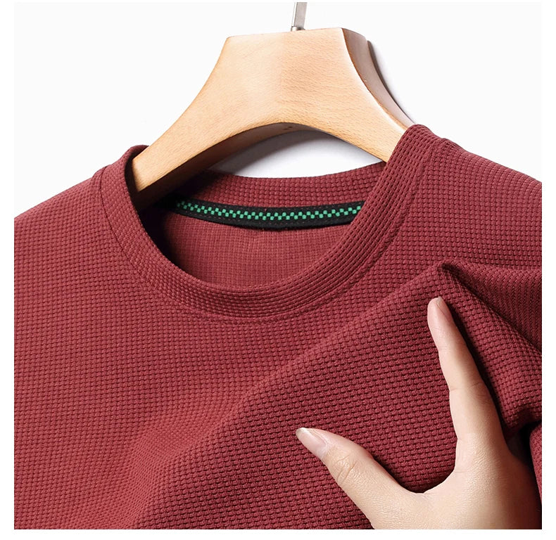 Neck Sleeved Short T-shirt