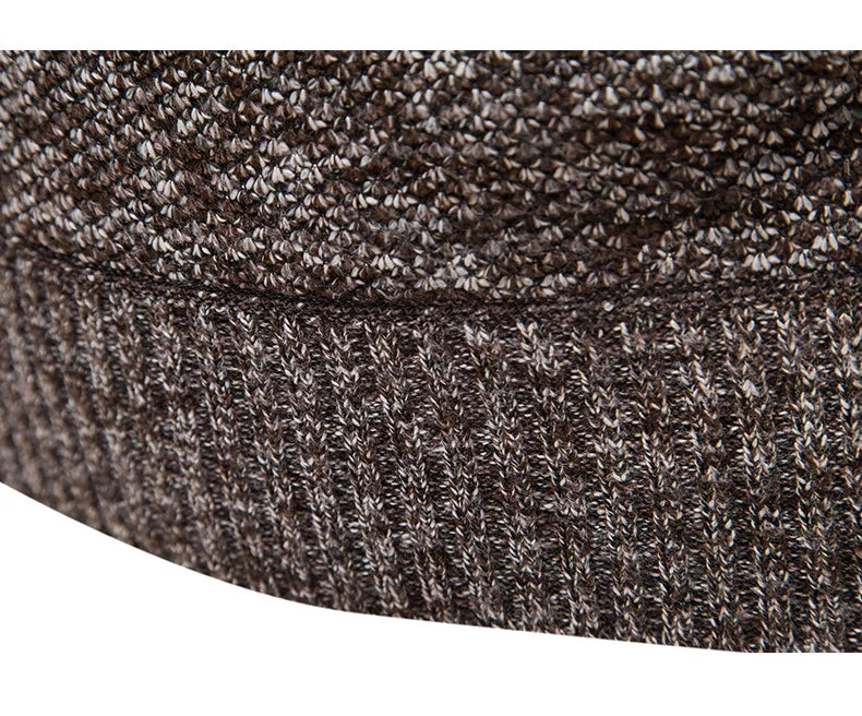 Sweater Men Turtleneck Luxury Brand