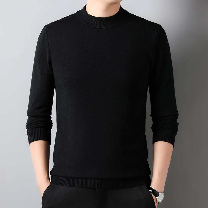 Knitwear Sweater for Autumn/Winter with Mock Neck