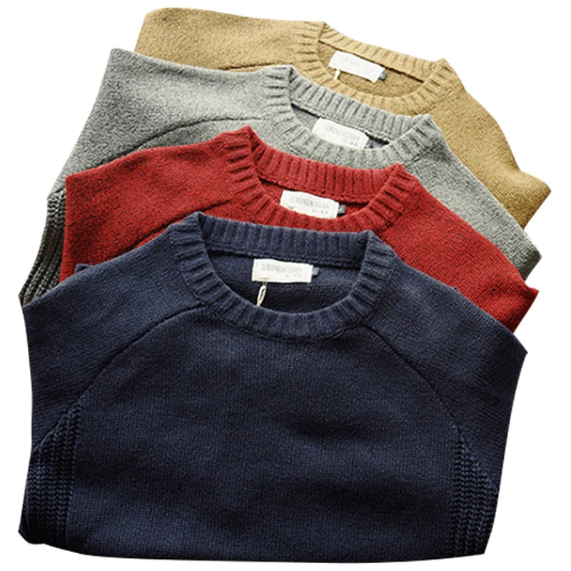 Oversized Sweater With Patch Designs