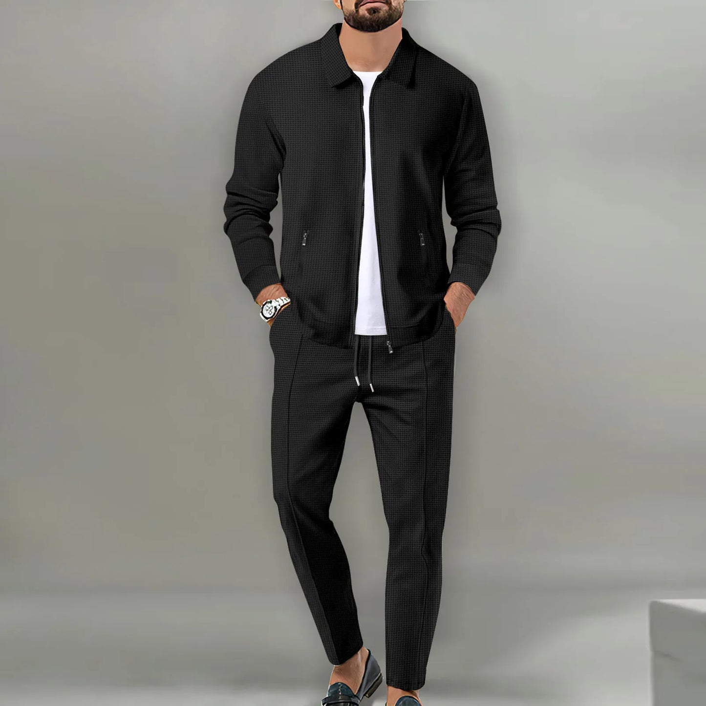 Men's Casual Blazer Two-Pieces