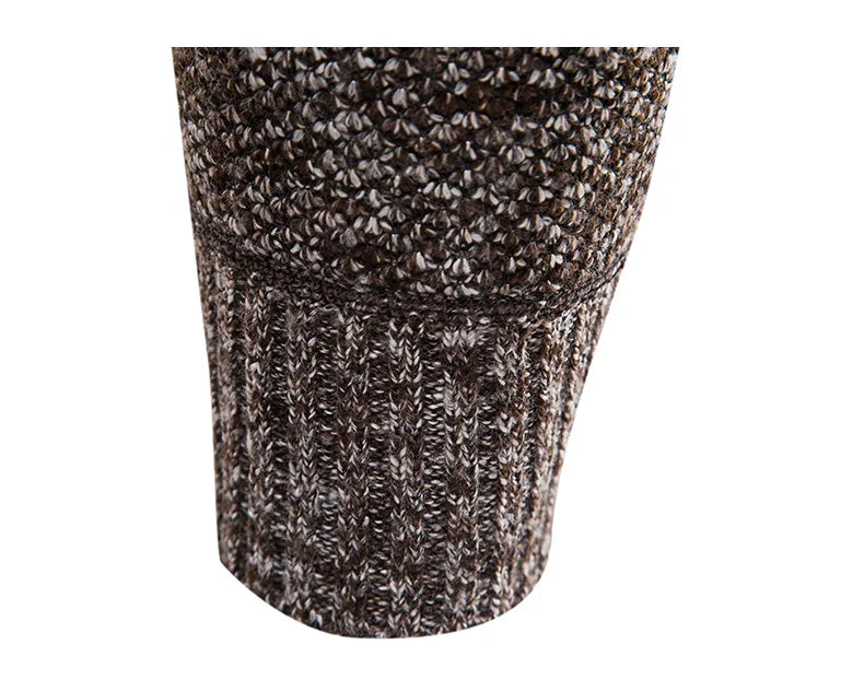 Sweater Men Turtleneck Luxury Brand