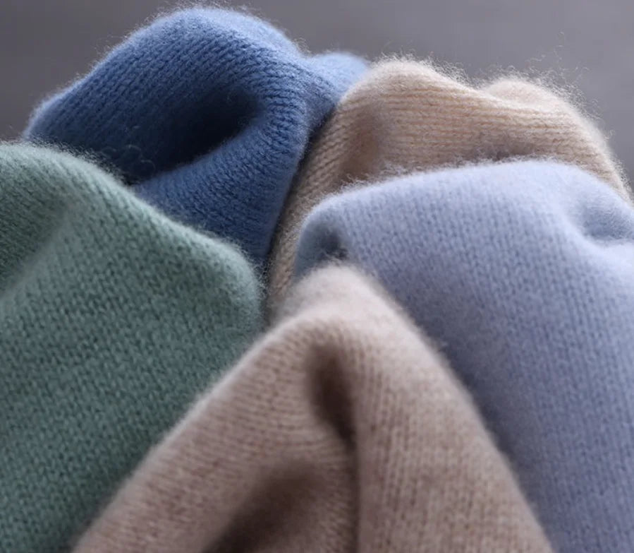 Cashmere Knit Pullover – Men's Winter Sweater