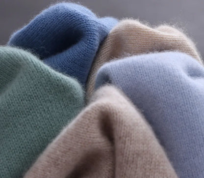 Cashmere Knit Pullover – Men's Winter Sweater