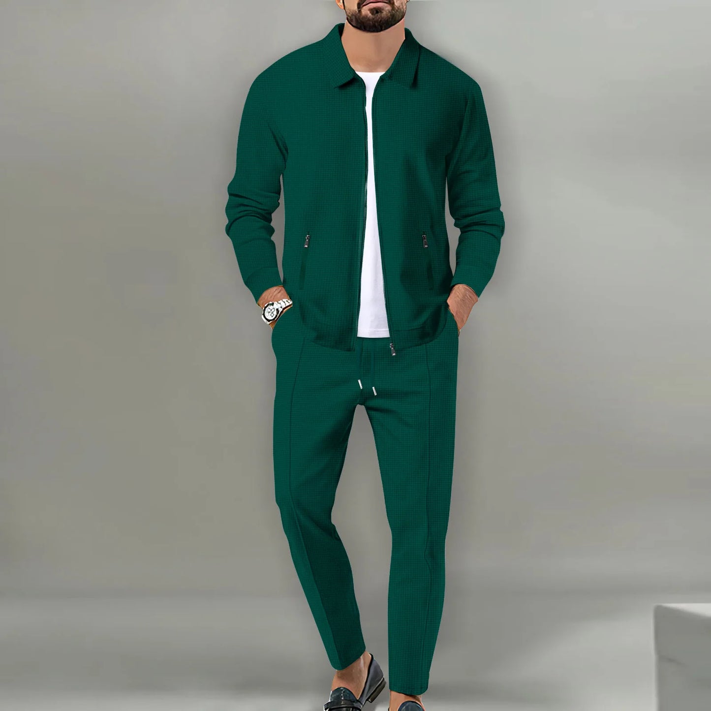 Men's Casual Blazer Two-Pieces