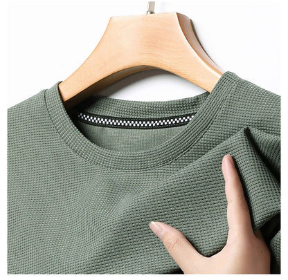 Neck Sleeved Short T-shirt