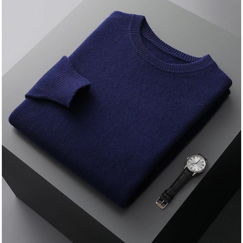 100% Wool Sweater for Autumn