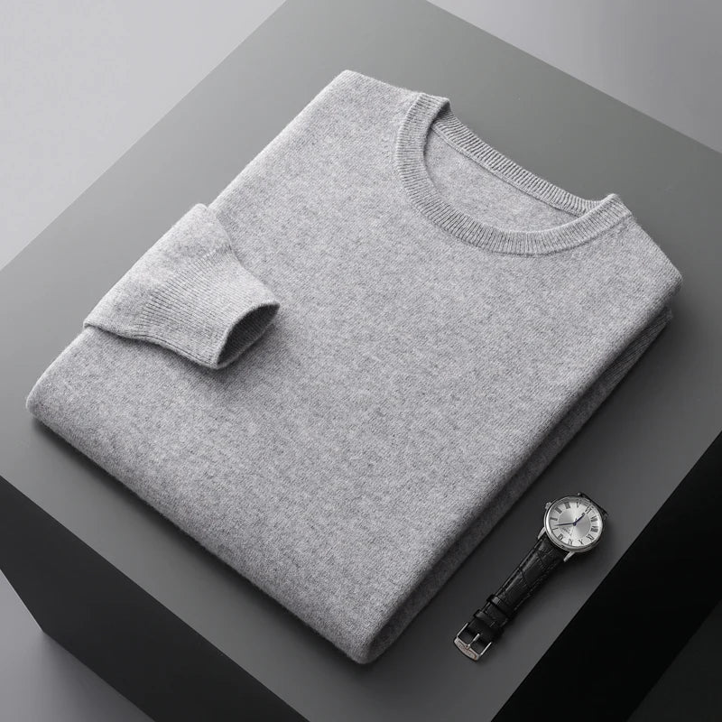100% Wool Sweater for Autumn