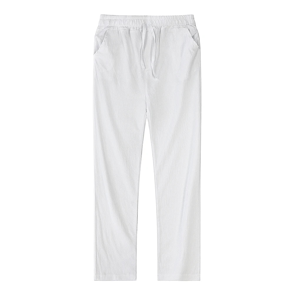 Men's Breathable Cotton Linen Pants