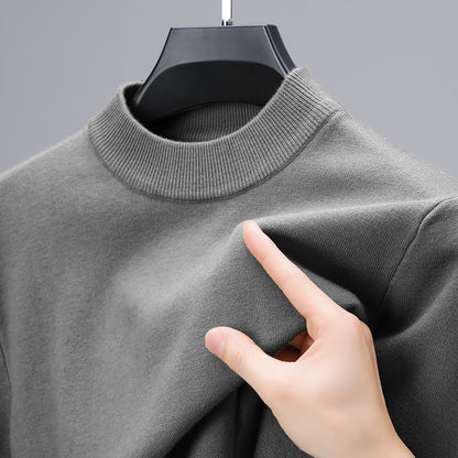 Knitwear Sweater for Autumn/Winter with Mock Neck