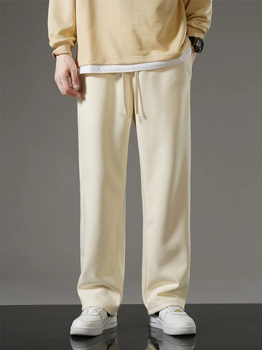 Men’s Loose Fit Sweatpants – Wide Leg Drawstring Trousers