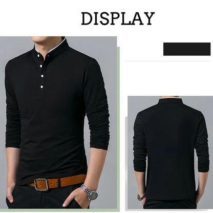 Men's Business Polo T-shirt for Formal Occasions