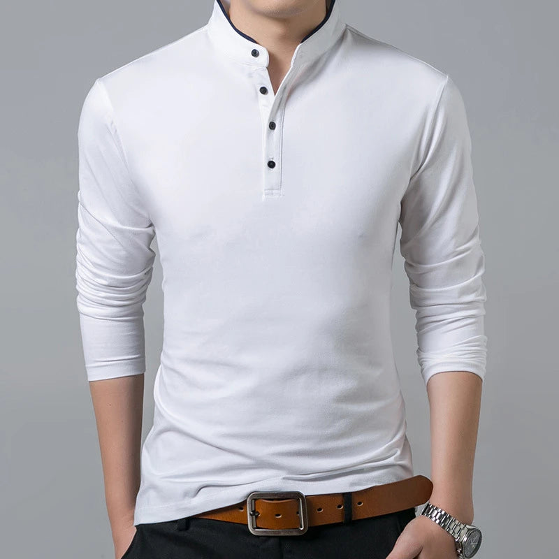 Men's Business Polo T-shirt for Formal Occasions