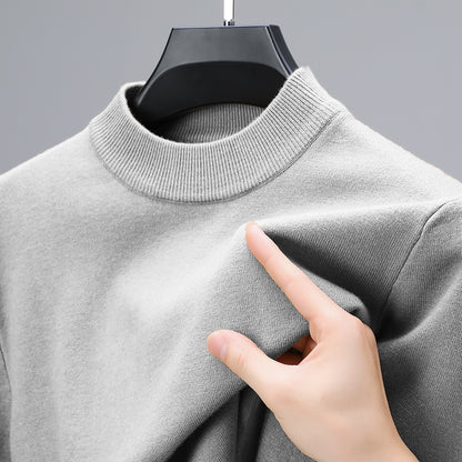 Knitwear Sweater for Autumn/Winter with Mock Neck