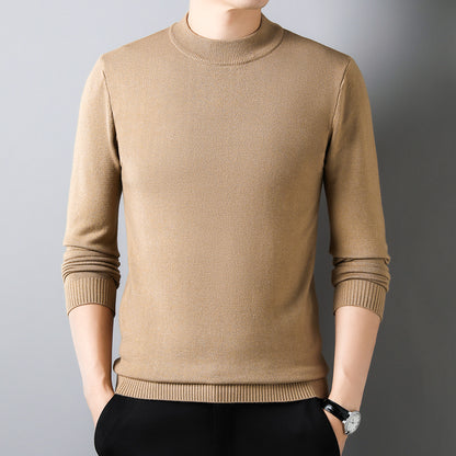 Knitwear Sweater for Autumn/Winter with Mock Neck