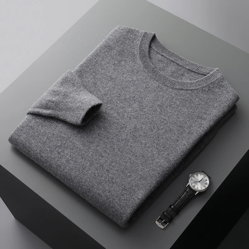 100% Wool Sweater for Autumn