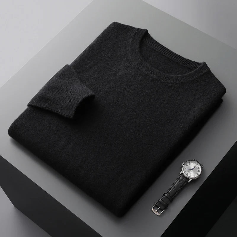100% Wool Sweater for Autumn