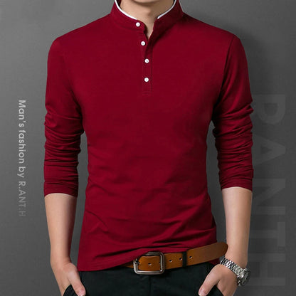 Men's Business Polo T-shirt for Formal Occasions