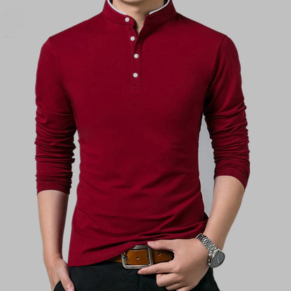 Men's Business Polo T-shirt for Formal Occasions