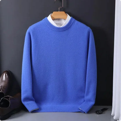 Cashmere Knit Pullover – Men's Winter Sweater