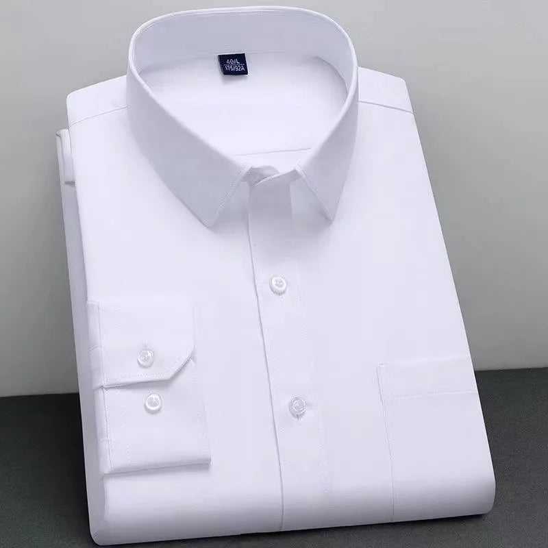 Men’s Non-Iron Business Shirt – Classic Long Sleeve