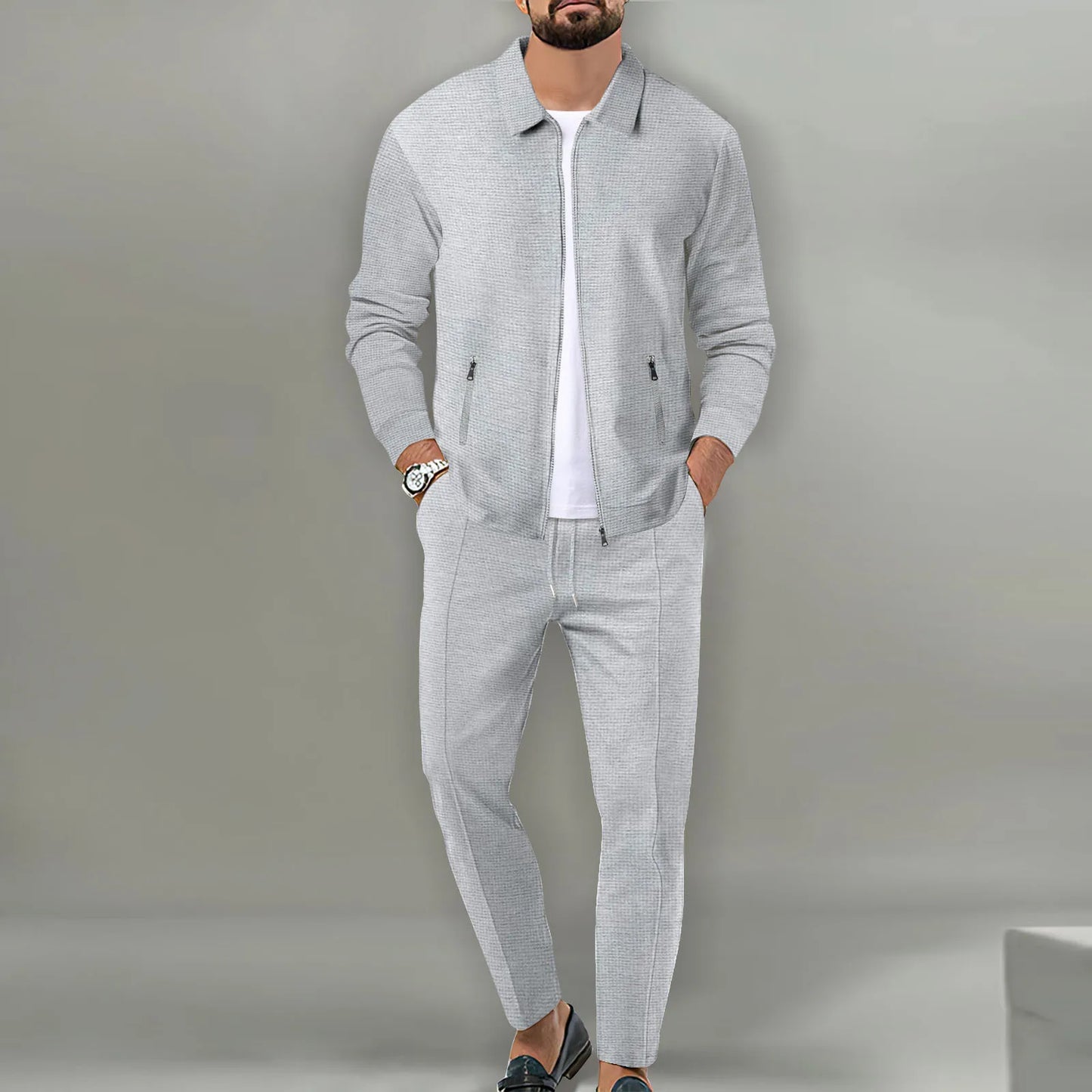 Men's Casual Blazer Two-Pieces