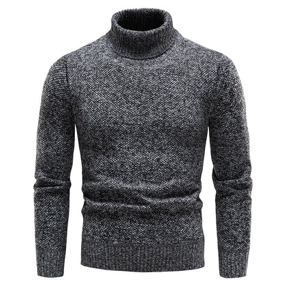 Sweater Men Turtleneck Luxury Brand