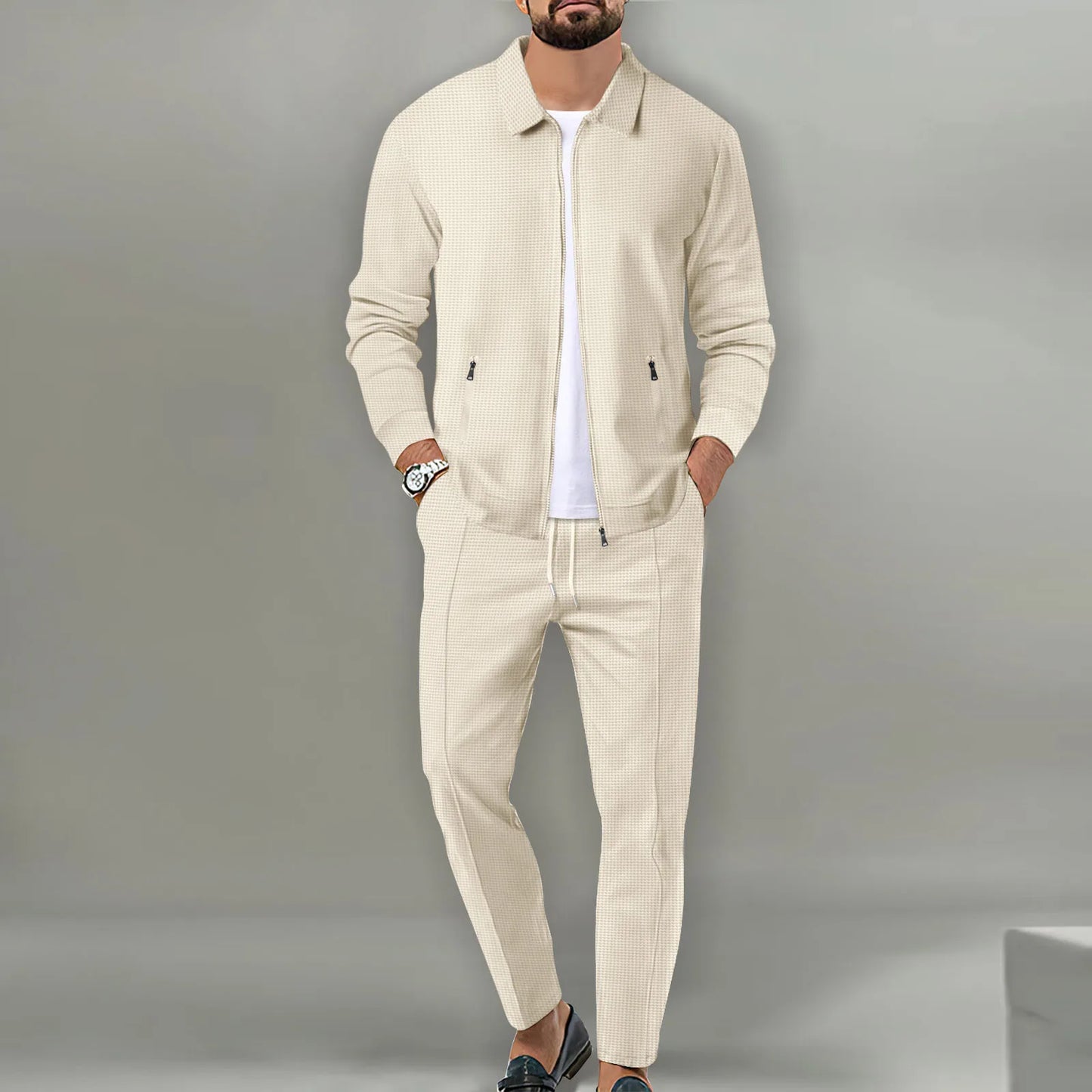 Men's Casual Blazer Two-Pieces