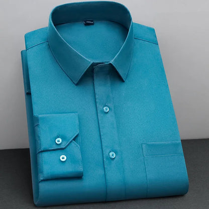 Men’s Non-Iron Business Shirt – Classic Long Sleeve
