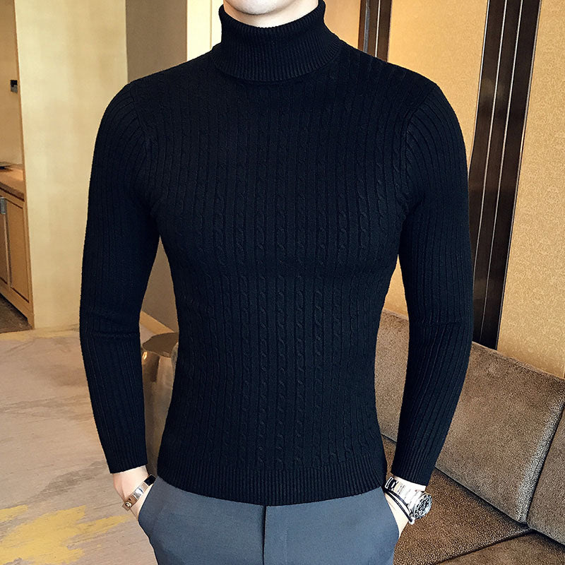 Sweater Woolen Turtleneck Classics