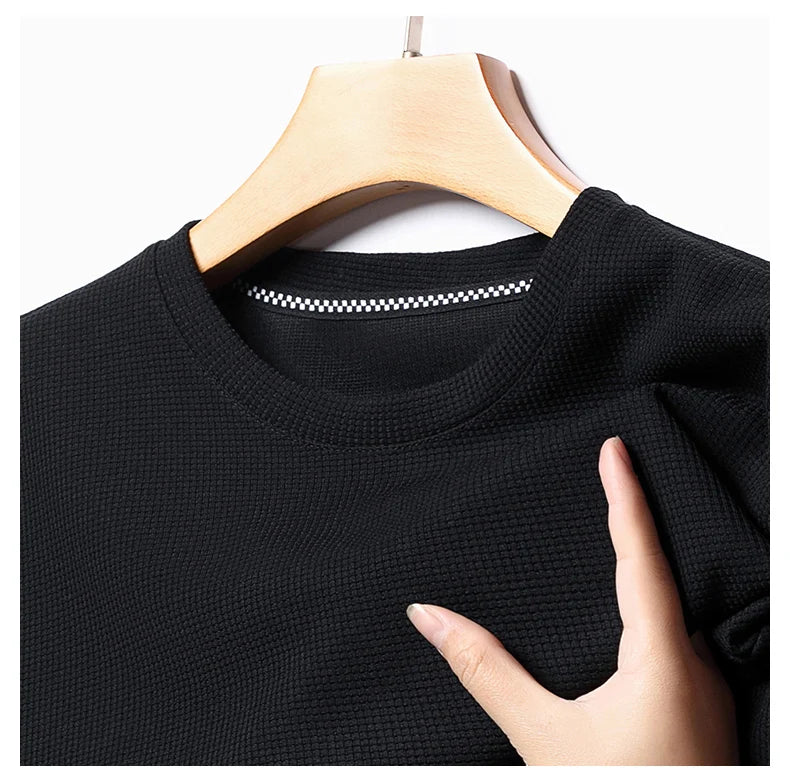 Neck Sleeved Short T-shirt
