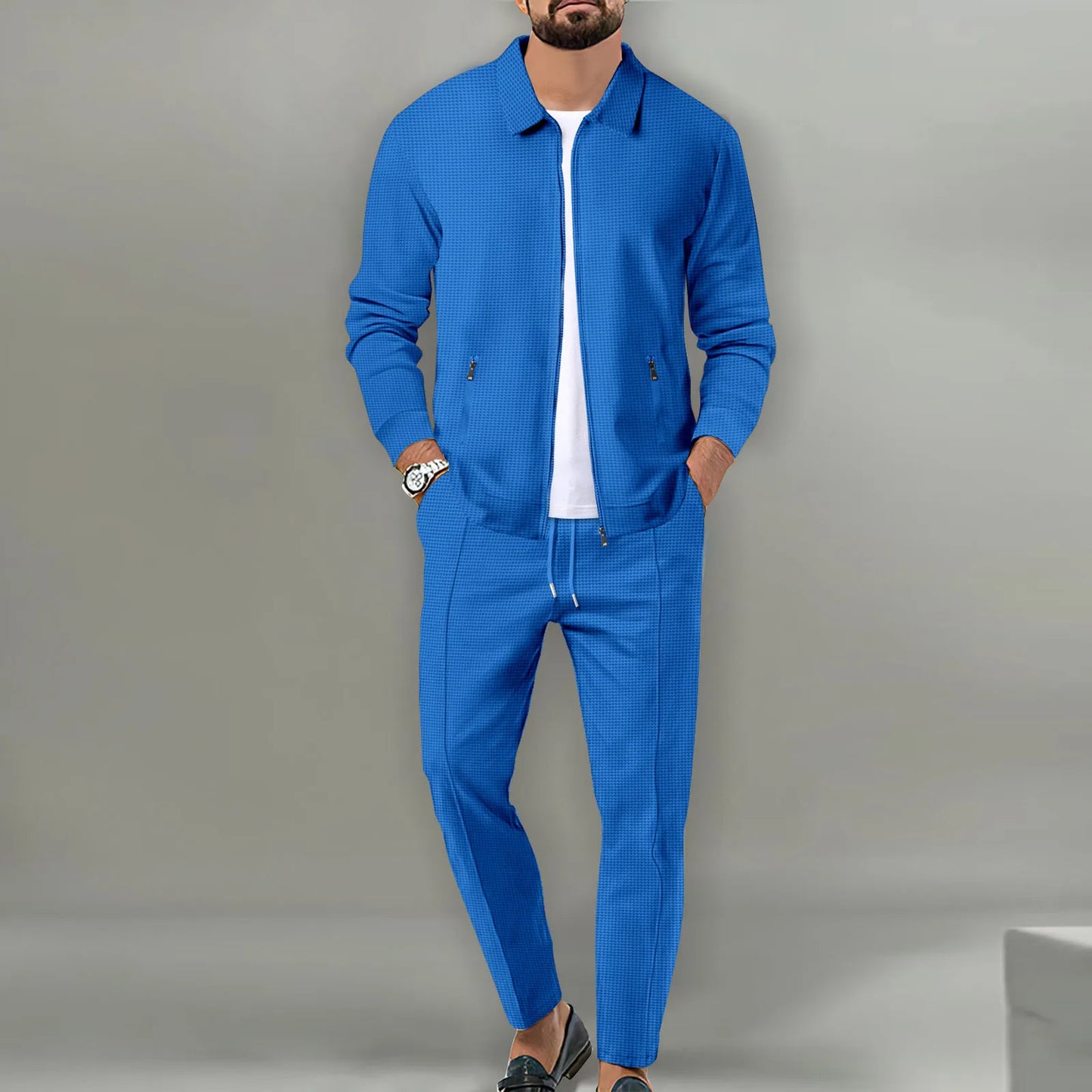 Men's Casual Blazer Two-Pieces