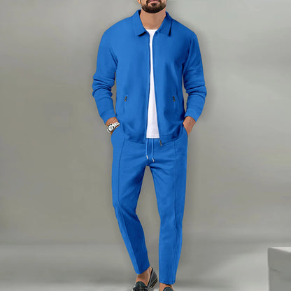 Men's Casual Blazer Two-Pieces
