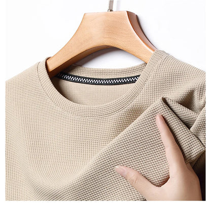 Neck Sleeved Short T-shirt