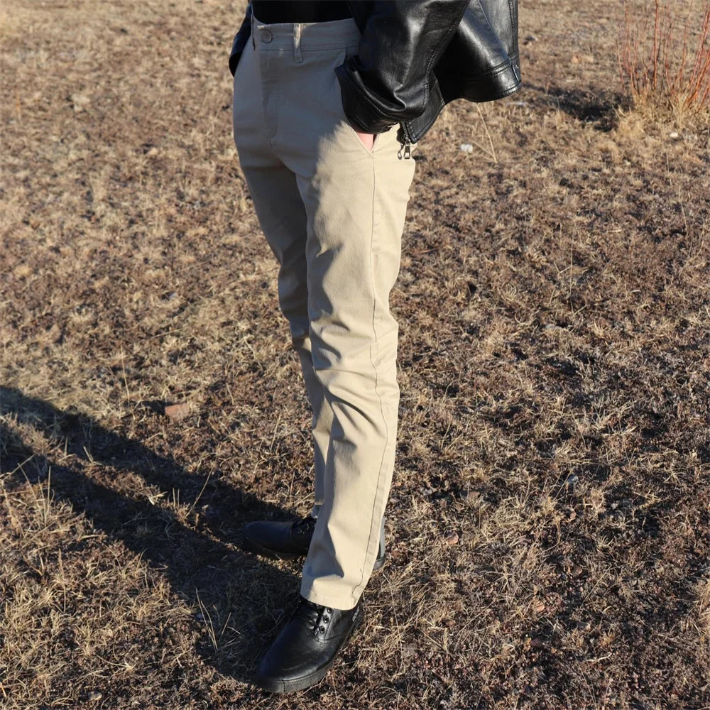 Casual Cotton Men Trouser