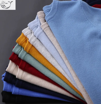 Cashmere Knit Pullover – Men's Winter Sweater