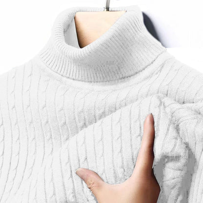 Autumn Men's Turtleneck Sweater