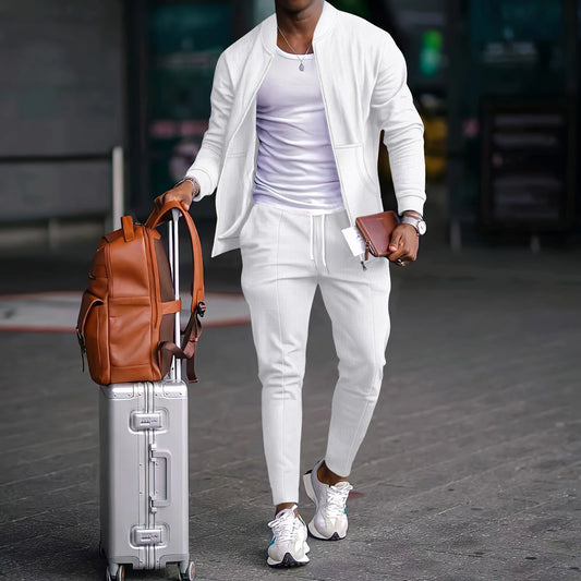 Men's Casual Blazer Two-Pieces