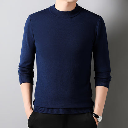 Knitwear Sweater for Autumn/Winter with Mock Neck
