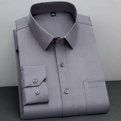 Men’s Non-Iron Business Shirt – Classic Long Sleeve