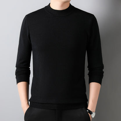 Knitwear Sweater for Autumn/Winter with Mock Neck