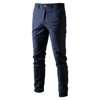 Casual Cotton Men Trouser