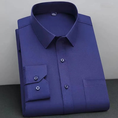 Men’s Non-Iron Business Shirt – Classic Long Sleeve