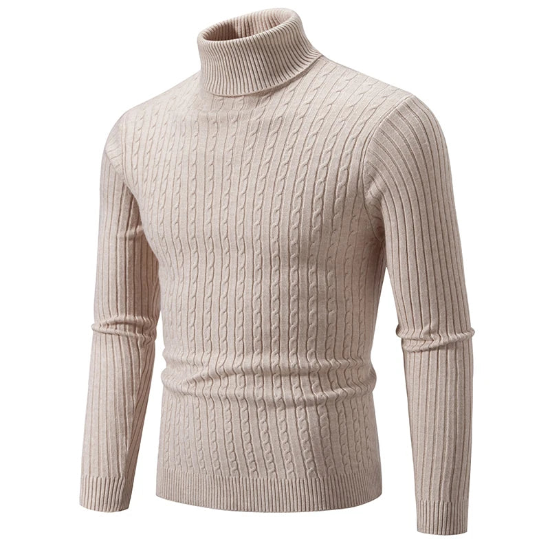 Sweater Woolen Turtleneck Classics