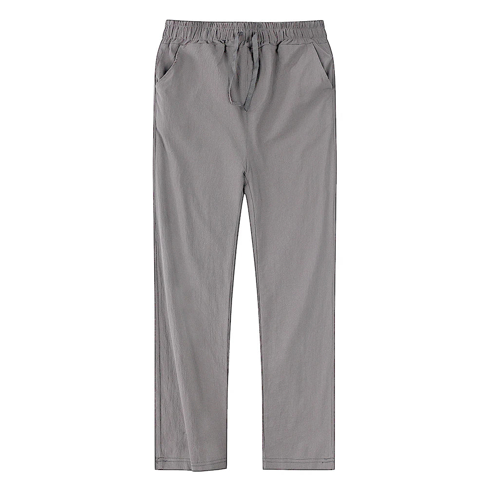 Men's Breathable Cotton Linen Pants