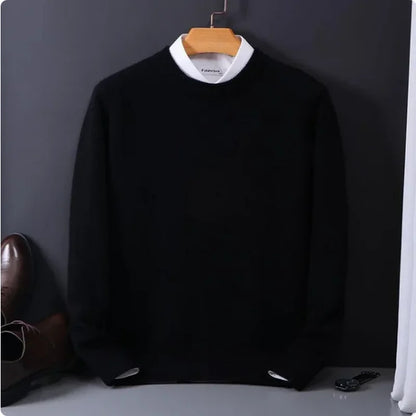 Cashmere Knit Pullover – Men's Winter Sweater