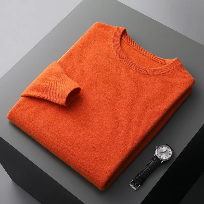100% Wool Sweater for Autumn