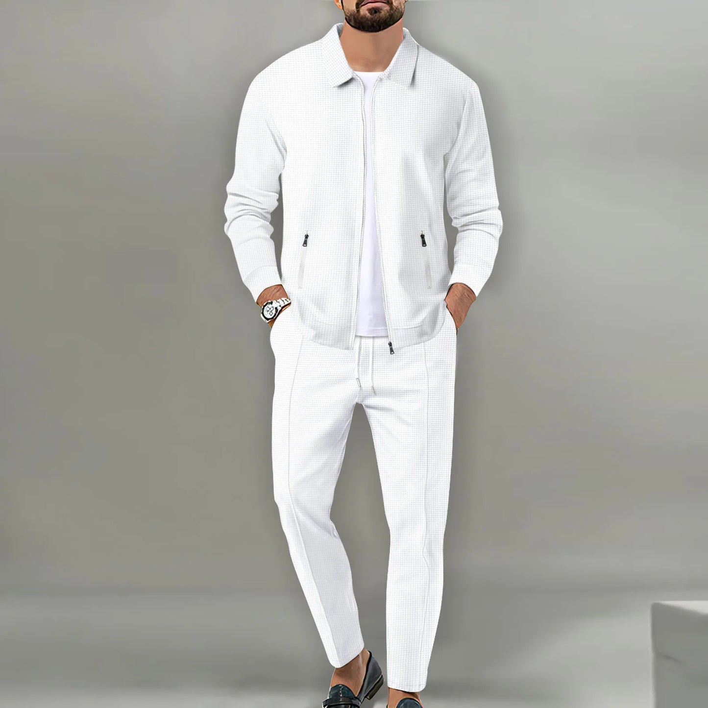 Men's Casual Blazer Two-Pieces