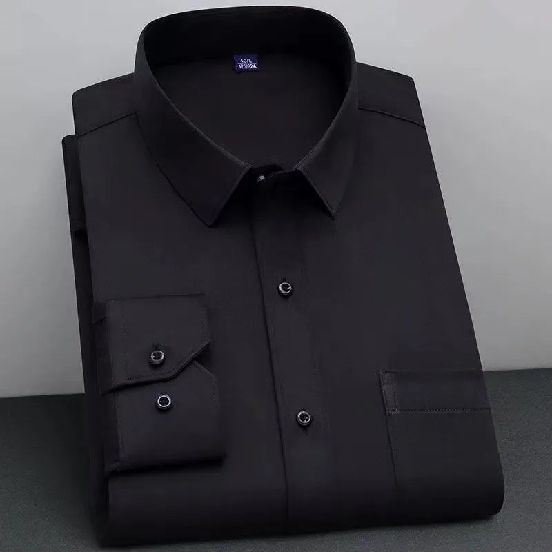 Men’s Non-Iron Business Shirt – Classic Long Sleeve